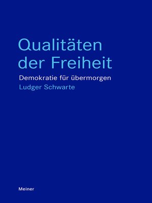 cover image of Qualitäten der Freiheit